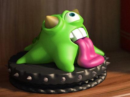 獨(dú)眼小怪物3D打印模型