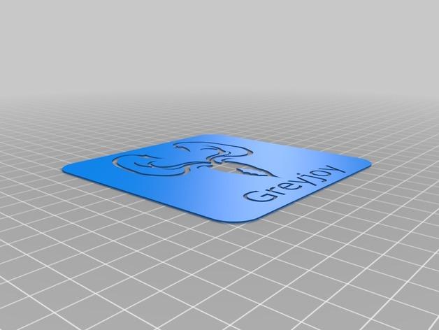 “權力的游戲”款飲料杯墊3D打印模型