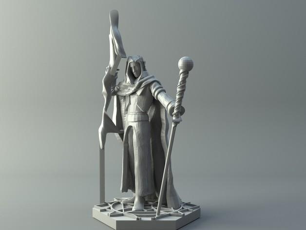 法師3D打印模型