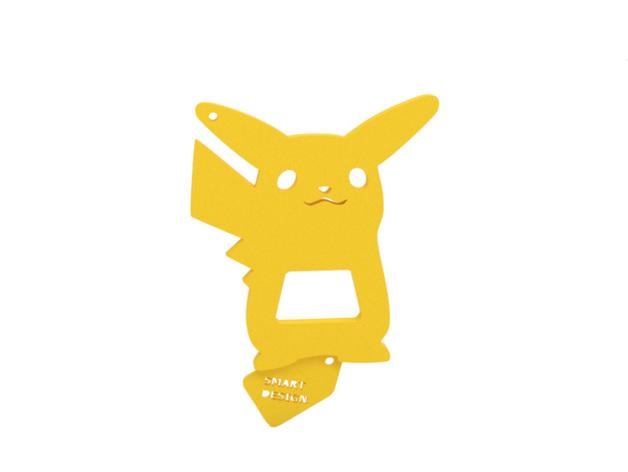 皮卡丘開瓶器3D打印模型