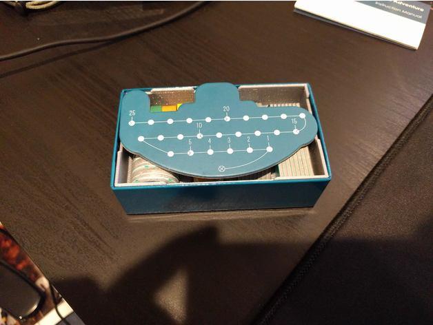 深海冒險(xiǎn)棋盤游戲收納盒3D打印模型