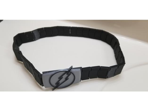閃電腰帶3D打印模型