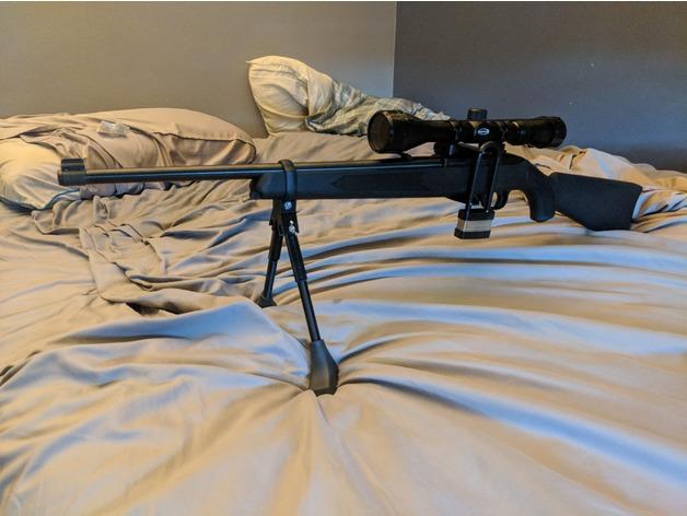 步槍折疊兩腳架3D打印模型