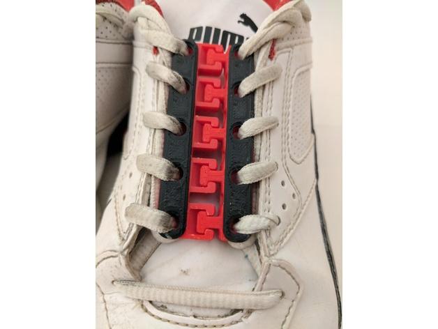 球鞋鞋帶固定3D打印模型