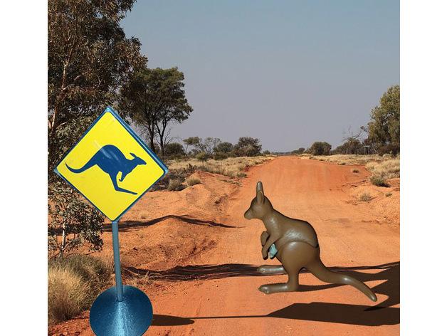 交通標牌3D打印模型