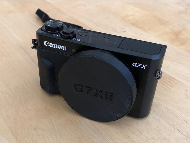 Canon G7Xii鏡頭蓋3D打印模型