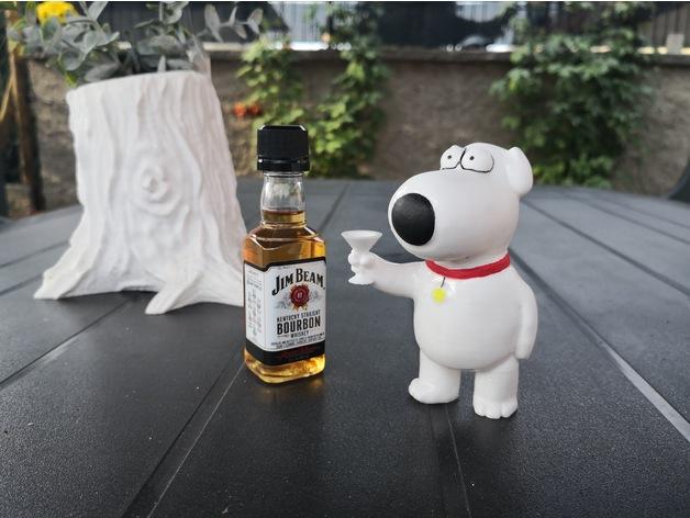 《惡搞之家》Brian Griffin3D打印模型