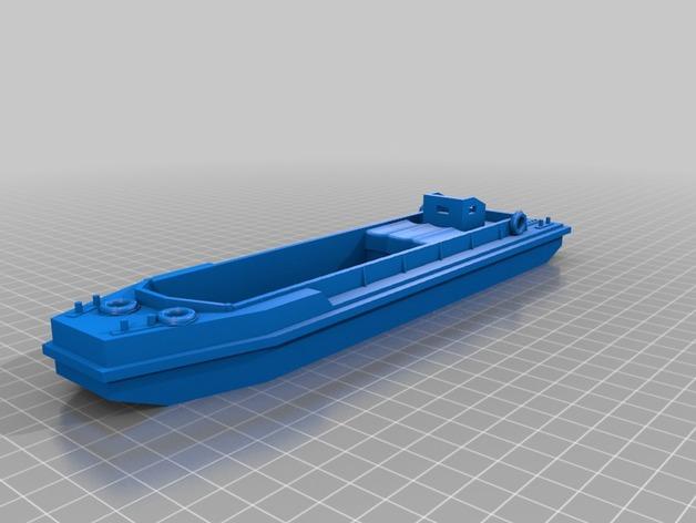 蘇聯(lián)DB級登陸艇3D打印模型