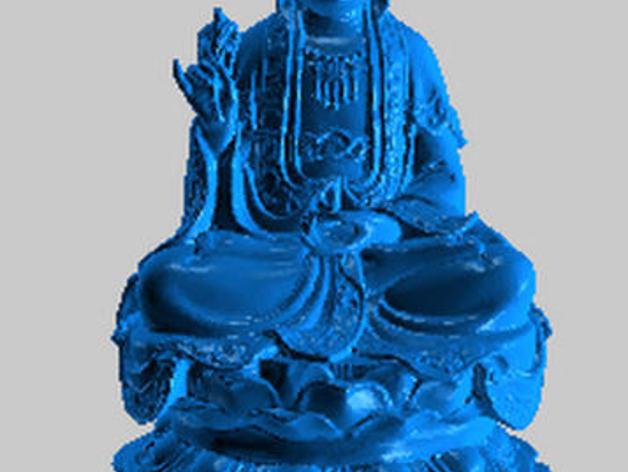 觀音3D打印模型