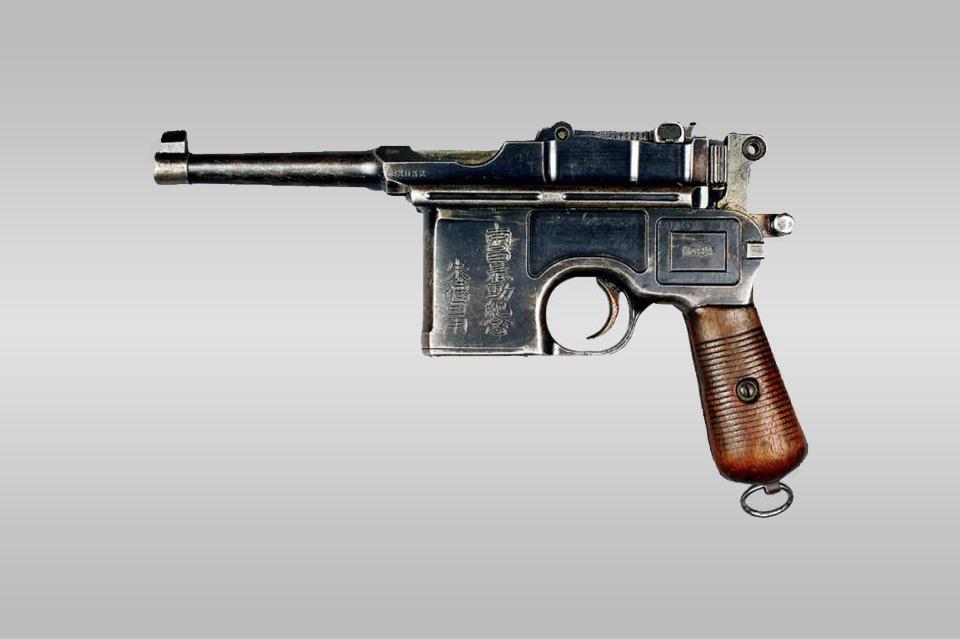 駁殼槍3D打印模型