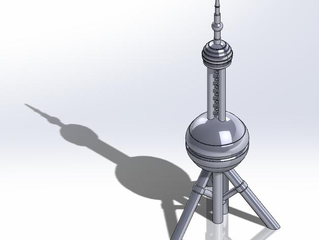 東方明珠3D打印模型