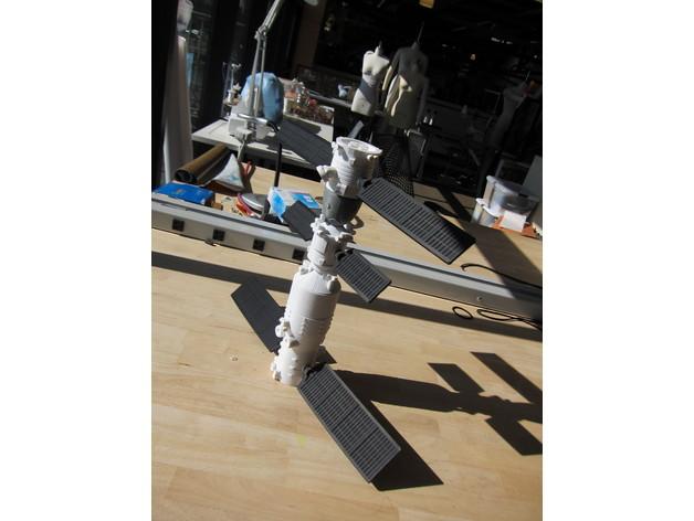 神舟飛船3D打印模型