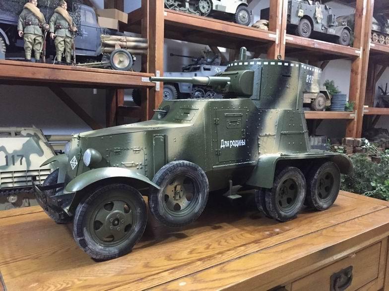 蘇聯(lián)BA6裝甲車3D打印模型
