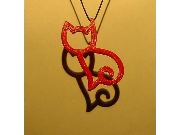 貓咪耳環(huán)3D打印模型