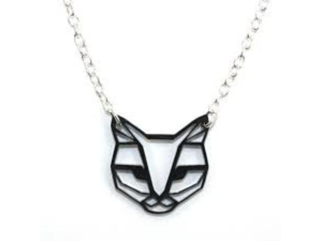 貓頭項(xiàng)鏈3D打印模型