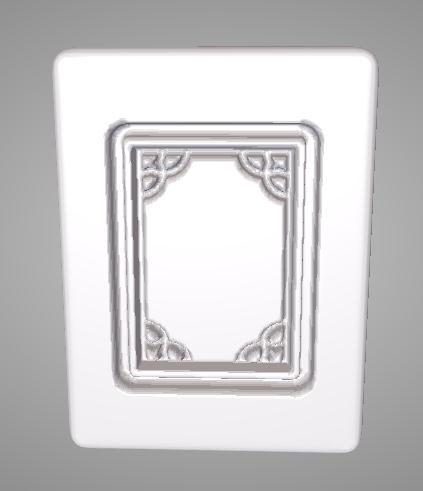 麻將-白發(fā)中3D打印模型