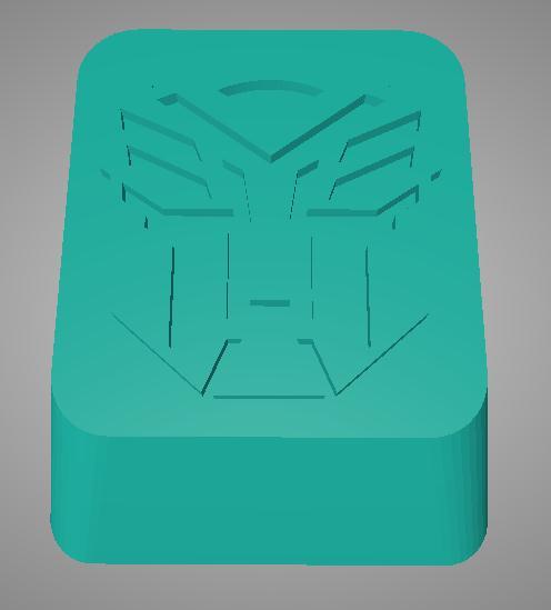 變形金剛鍵帽3D打印模型