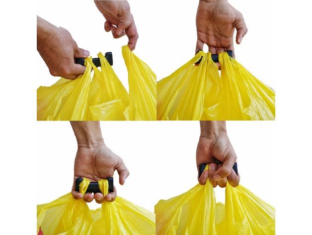 省力方便袋夾鑰匙環(huán)3D打印模型