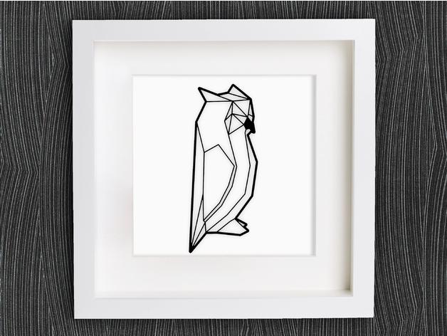 貓頭鷹壁畫(huà)3D打印模型