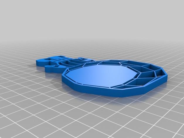 宇航員壁畫3D打印模型