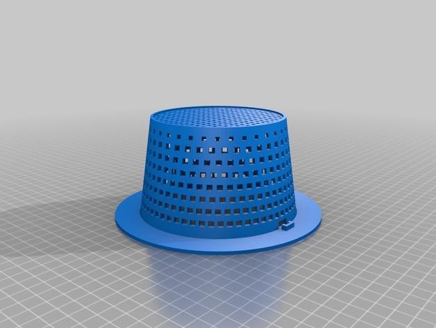 水池過濾器3D打印模型