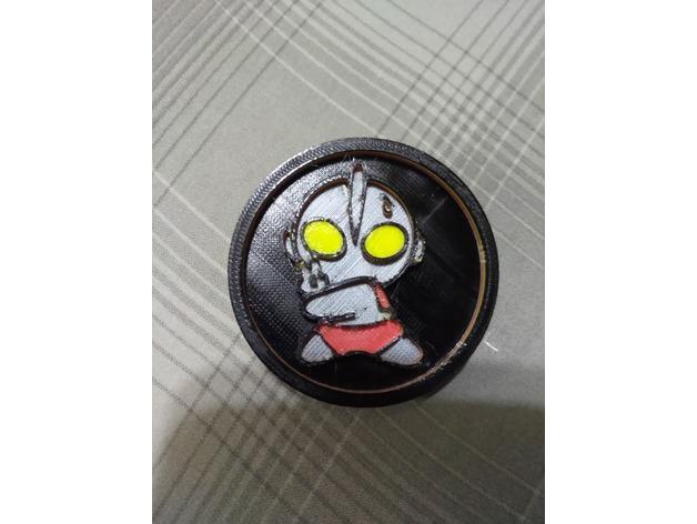 奧特曼硬幣3D打印模型