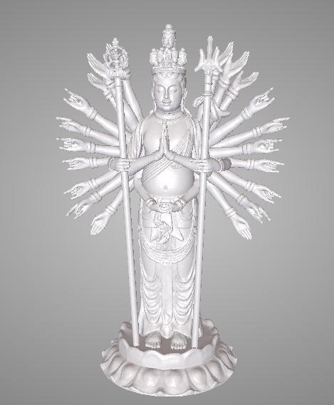 千手觀音3D打印模型