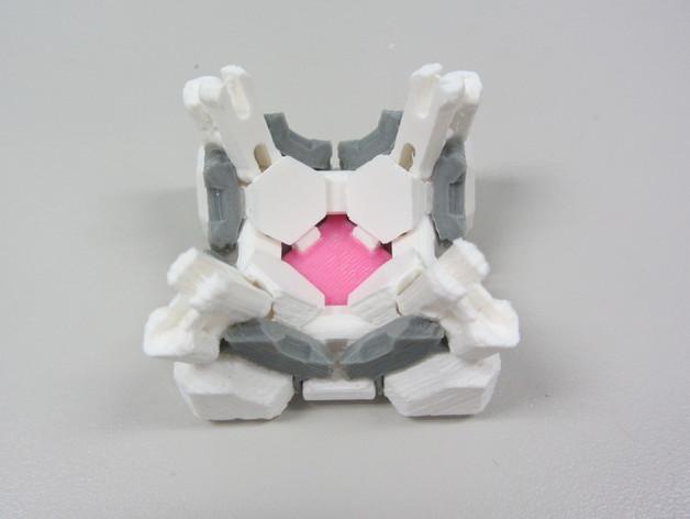 傳送門2 伙伴方塊3D打印模型