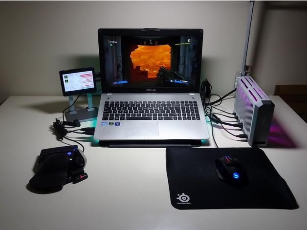 NVIDIA GTX 1060外接殼3D打印模型