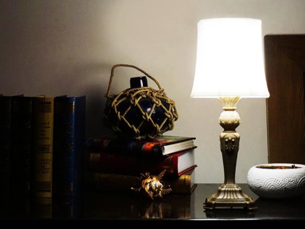 方形臺(tái)燈框架3D打印模型