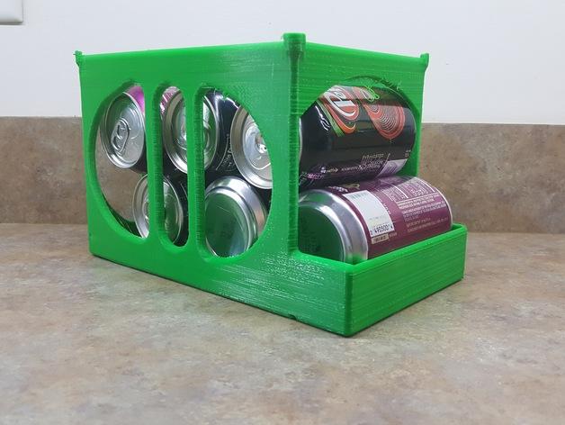 易拉罐儲(chǔ)存器3D打印模型