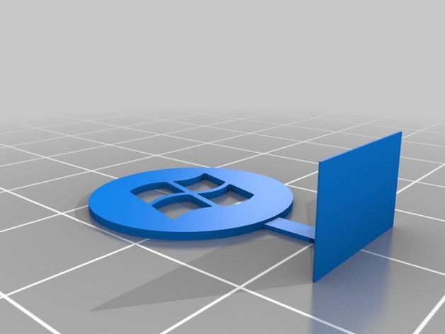 微軟標(biāo)志3D打印模型