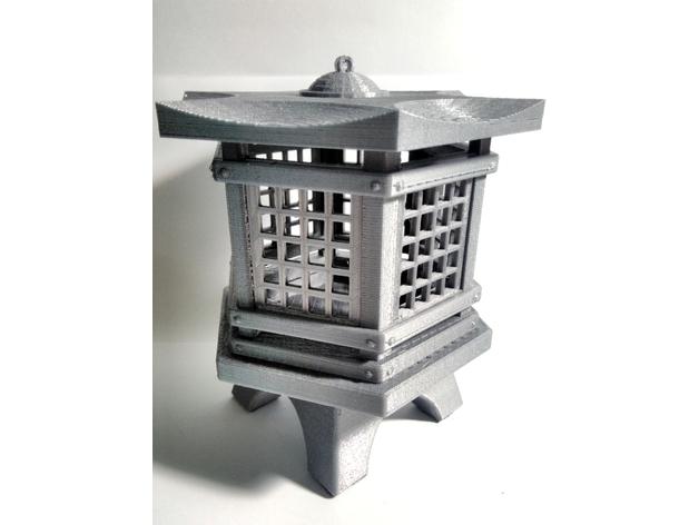 手提燈籠3D打印模型