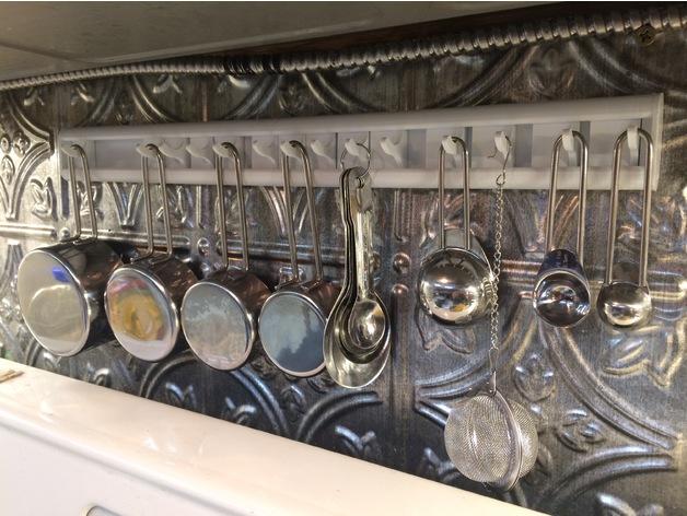 廚房用具掛鉤3D打印模型