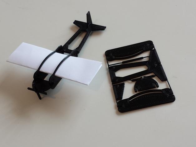 組裝玩具飛機(jī)3D打印模型