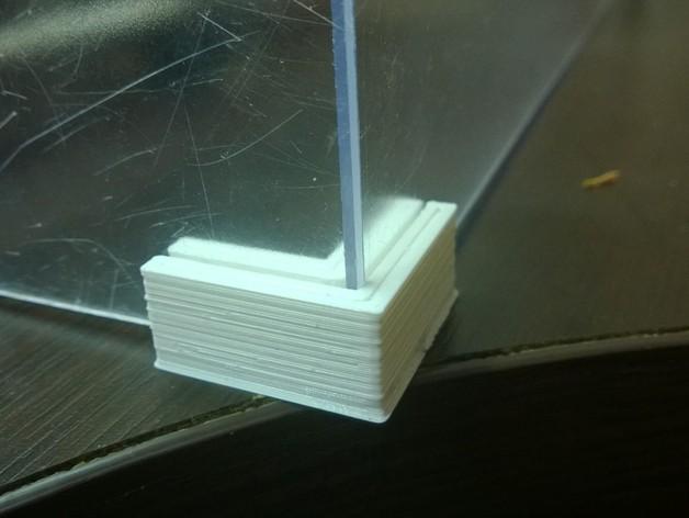 玻璃腳防護(hù)3D打印模型