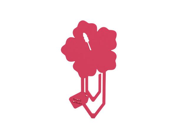 花形紙夾3D打印模型