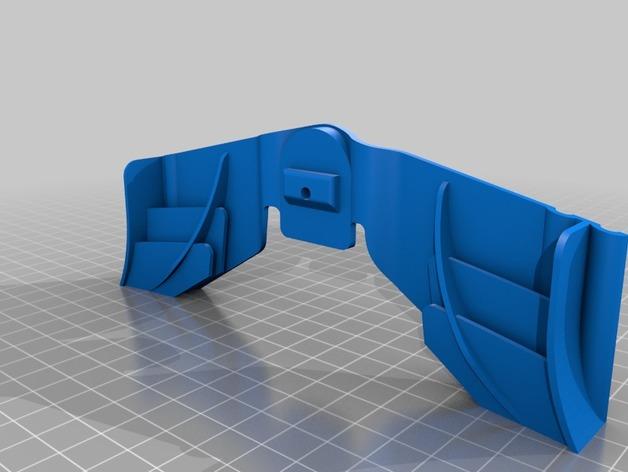 F1賽車框架3D打印模型