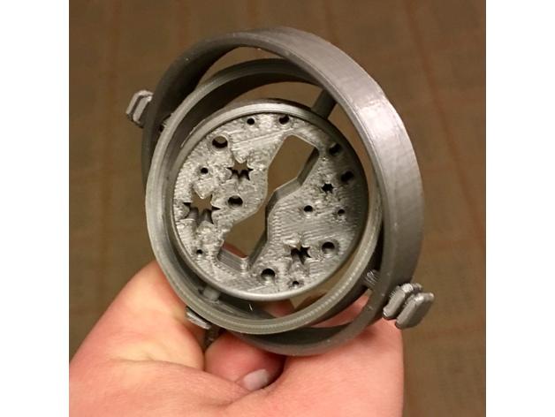 哈利波特時間轉(zhuǎn)換器3D打印模型