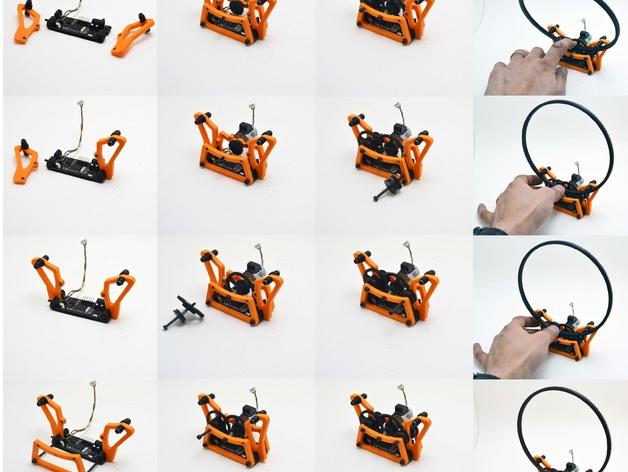 極簡(jiǎn)機(jī)械鐘3D打印模型