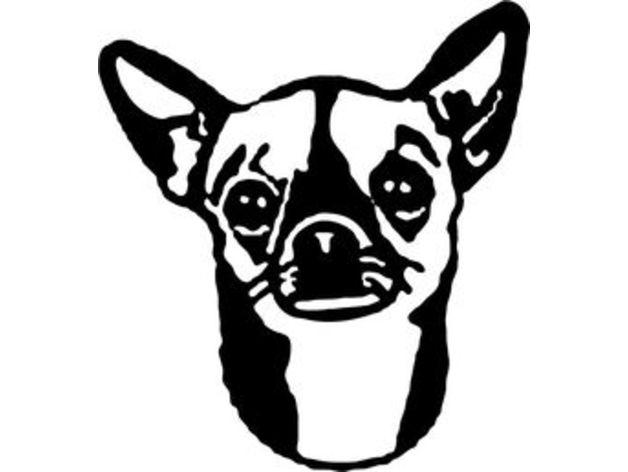 墻壁裝飾-狗3D打印模型