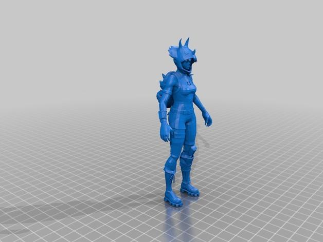 三角恐龍(堡壘之夜)3D打印模型