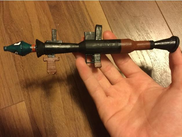 火箭炮（堡壘之夜）3D打印模型