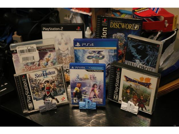 PS游戲盒支架3D打印模型