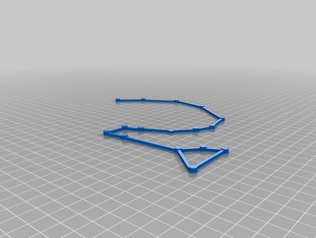 四個(gè)星座3D打印模型