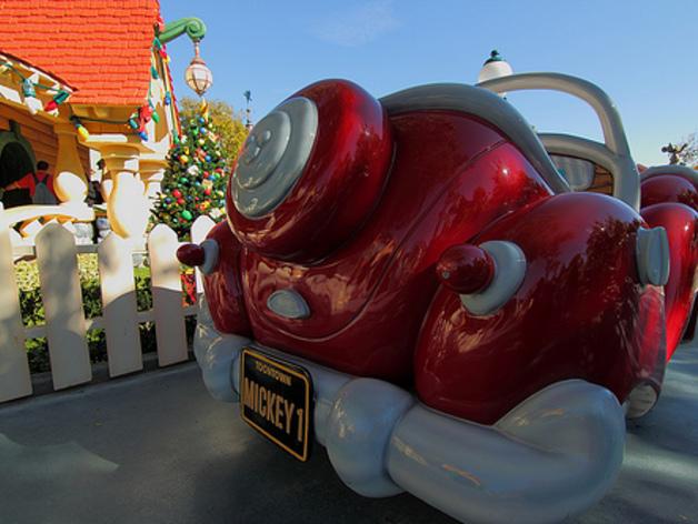 米奇車3D打印模型