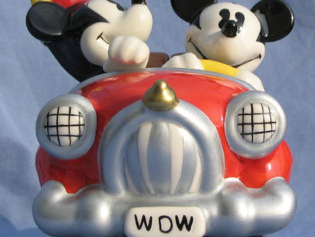 米奇車3D打印模型