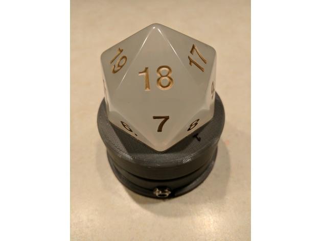 20面骰子燈3D打印模型