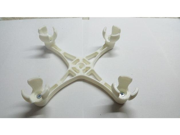 植物生長LED燈球座3D打印模型