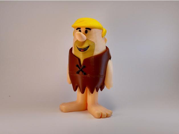 Barney Rubble(摩登原始人)3D打印模型